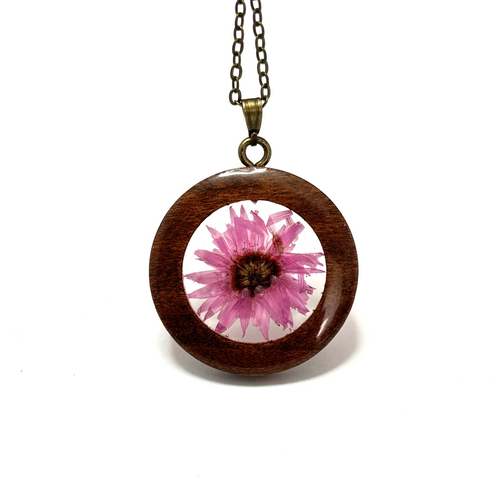 Back View of Aster Pendant