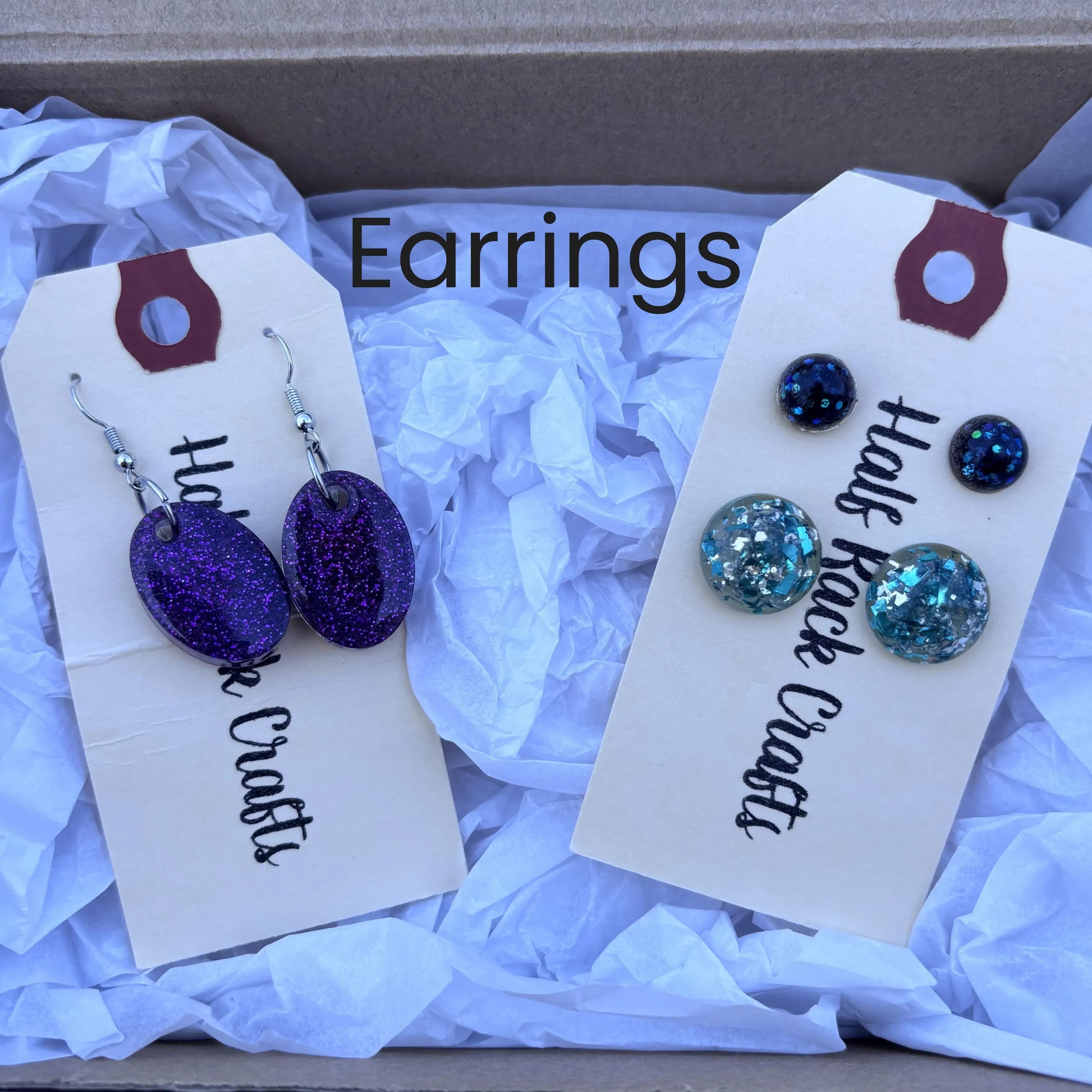 Color-Themed Mystery Box | Handmade Resin Jewelry, Crochet & Accessories | Personalized Gift Option