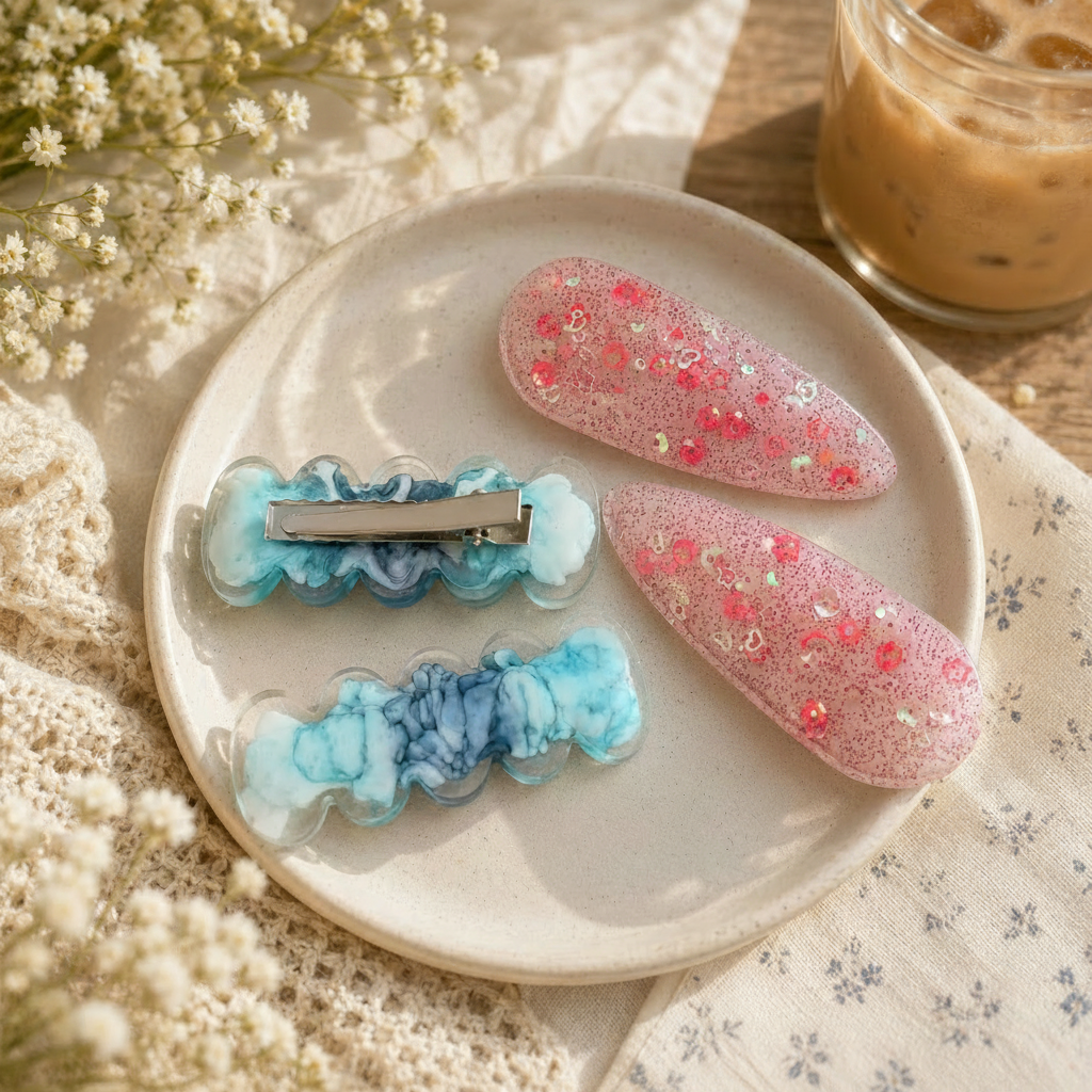 Color-Themed Mystery Box | Handmade Resin Jewelry, Crochet & Accessories | Personalized Gift Option